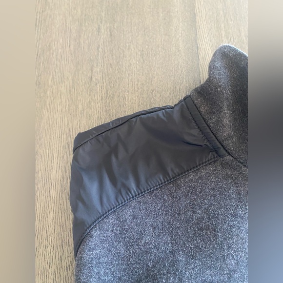 Perry Ellis grey zip-up pullover sweater - Picture 3 of 9